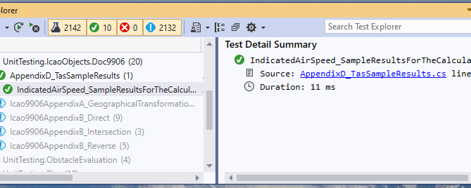 Microsoft Visual Studio Test Explorer